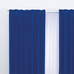Cortina Suavitec Neo Larga Azul Rey