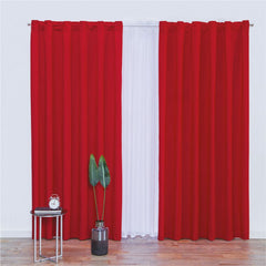 Cortina Suavitec Neo Larga Rojo