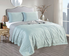 Edredón CasaTex Seda Cool Collection - 3000 Hilos Verde Menta