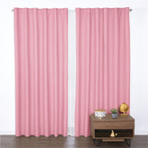 Cortina térmica noche y día Larga Rosa