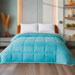 Combo de Edredón Essencial doble vista Blanco - Beige