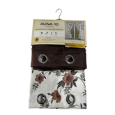 Cortina Blackout Thermal - Alina 1o Café / Gris