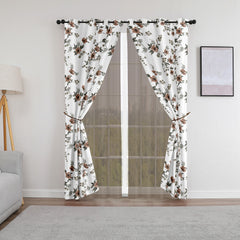 Cortina Blackout Thermal - Alina 1o Café / Gris