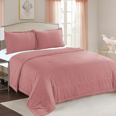 Edredón CasaTex Premier Cool Collection - 2500 Hilos Rosa Terracota