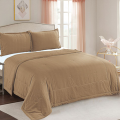 Edredón CasaTex Premier Cool Collection - 2500 Hilos Camel