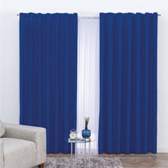 Cortina Suavitec Neo Larga Azul Rey