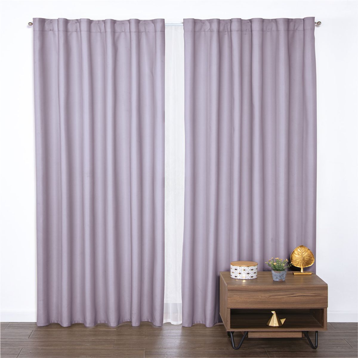 Cortina térmica noche y día Corta Lavanda