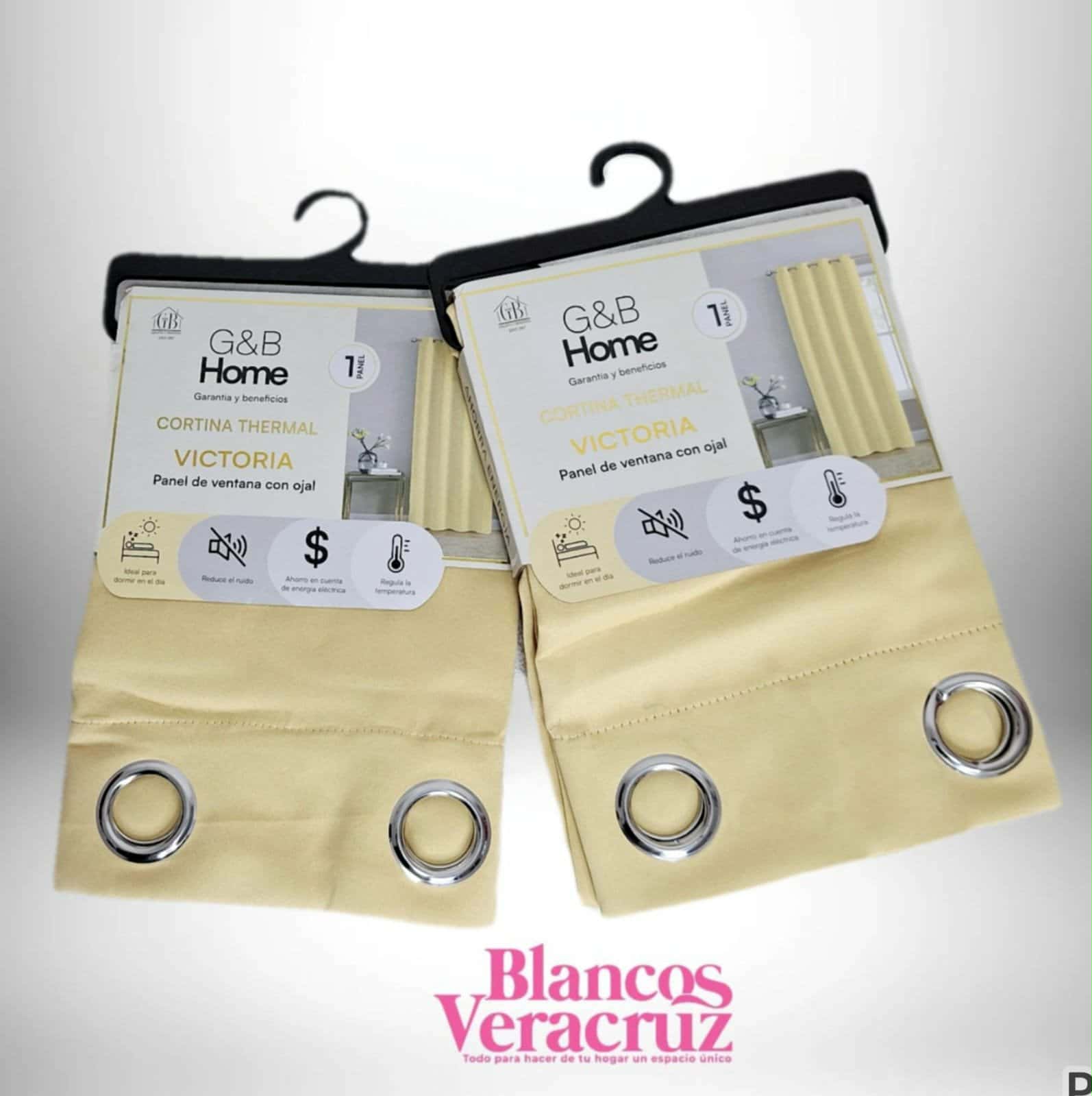 Cortina Blackout Thermal Victoria - G&B Home Amarillo