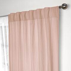 Cortina viasoft Washed Larga Sweet Pink