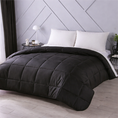 Combo de Edredón Essencial doble vista Blanco - Beige