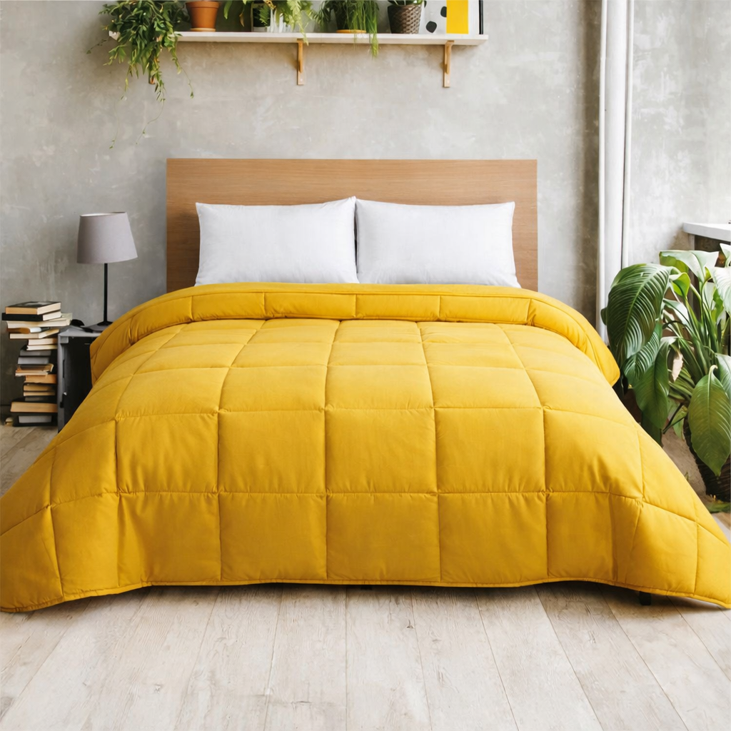 Combo de Edredón Essencial doble vista Blanco - Beige