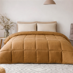 Combo de Edredón Essencial doble vista Blanco - Beige