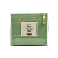 Juego de Sábanas G&B Home 1800 Hilos King Size - Verde Pino