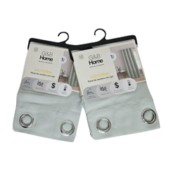 Cortina Blackout Thermal Victoria - G&B Home Gris