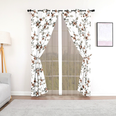 Cortina Blackout Thermal - Alina 1o Café / Gris