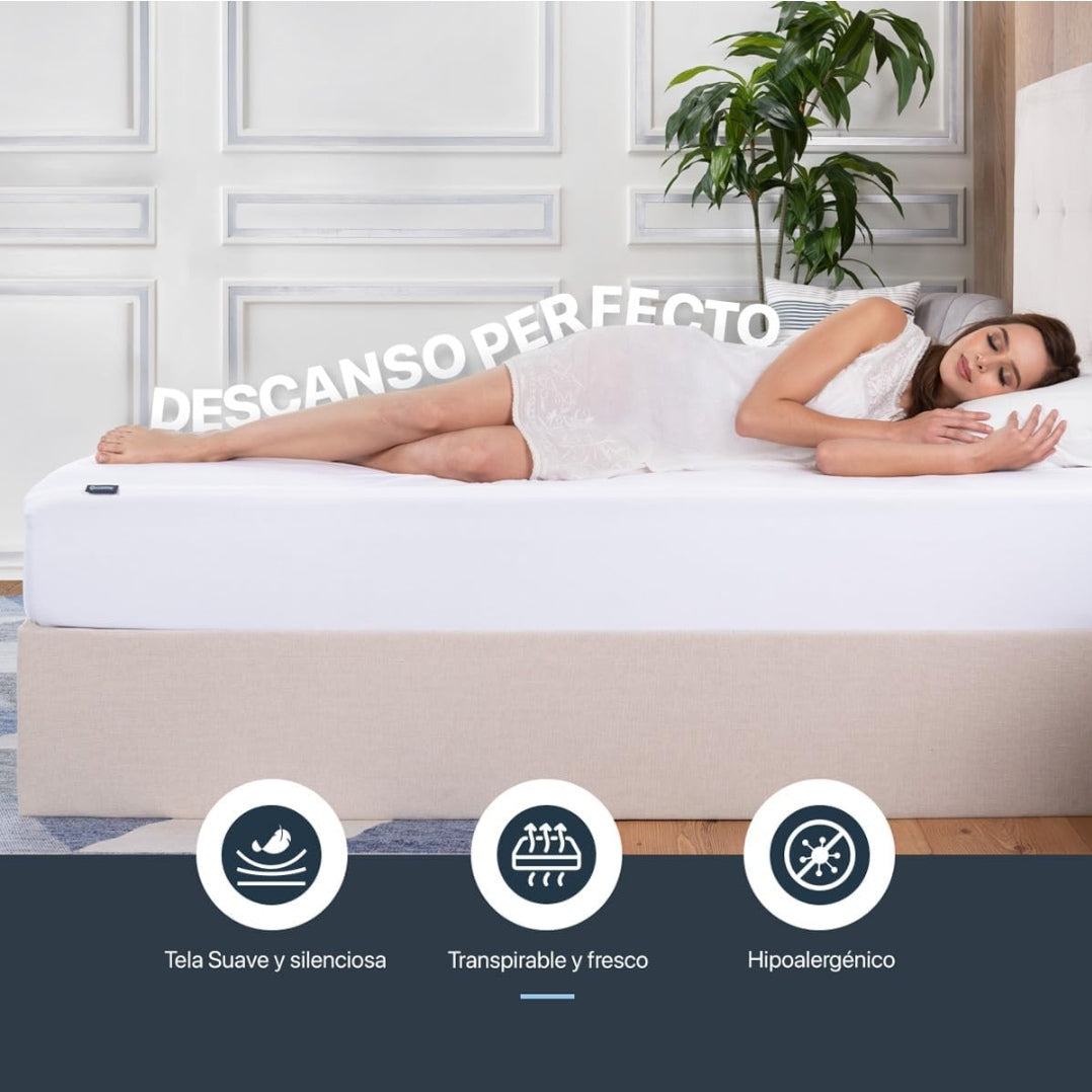 Protector de Colchon Impermeable Algodon - Monserrat