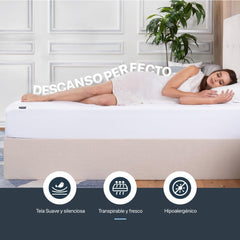 Protector de Colchon Impermeable Algodon - Monserrat