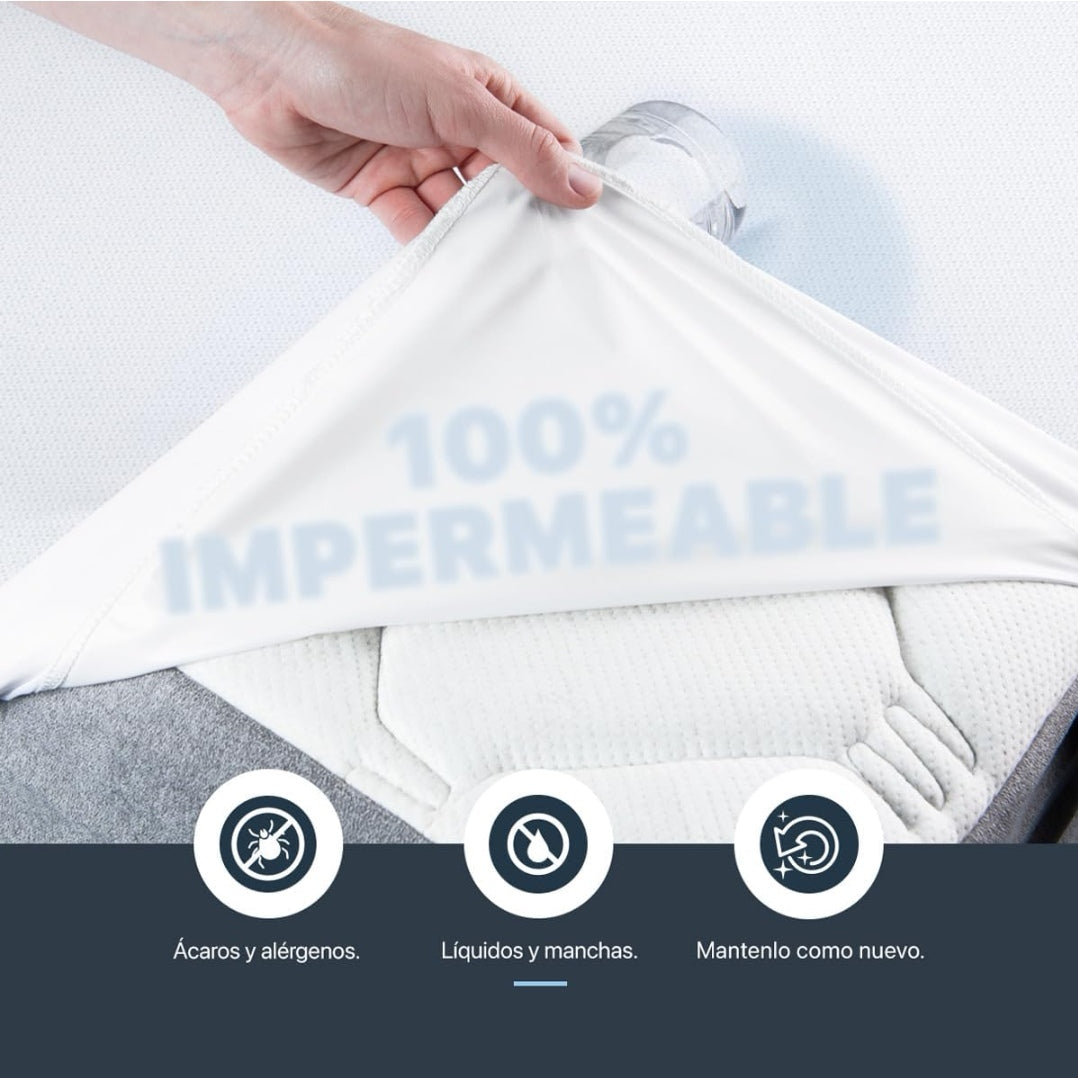 Protector de Colchon Impermeable Algodon - Monserrat