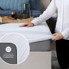 Protector de Colchon Impermeable Algodon King Size - Monserrat